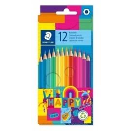 LAPICES COLOR STAEDT.146 HAPPY L.est.12 - Pack de 5 unidades