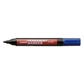 ROTUL.UNI NO.320F MARKER 3,0 mm AZUL - Pack de 12 unidades