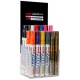 UNIBALL EXPOSITOR MARCADOR PERMANENTE PAINT MARKER PX-20/30P SURTIDO -30U-