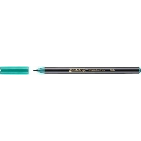 ROTUL.EDDING 1340 BRUSHPEN VERDE - Pack de 10 unidades