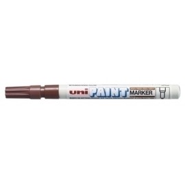 MARCADOR UNI-BALL UNI PAINT PX-21 MARRON - Pack de 12 unidades