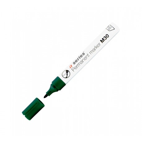 ROTULADOR PERM. A-SERIES PTA.CON M30 VERDE AS0937