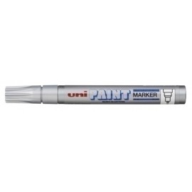 MARCADOR UNI-BALL UNI PAINT PX-20 PLATA