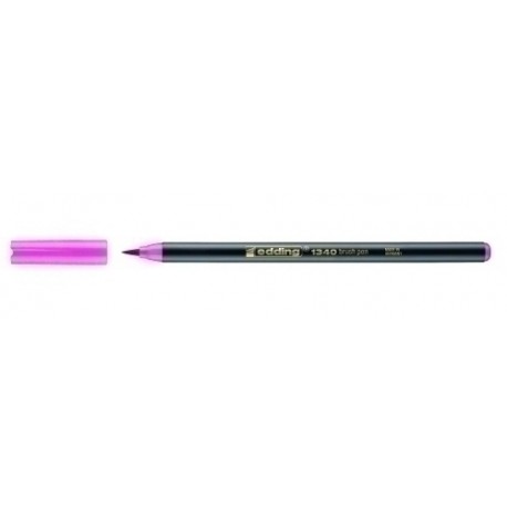 ROTUL.EDDING 1340 BRUSHPEN ROSA - Pack de 10 unidades