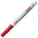 UNIBALL MARCADOR PAINT PX-21L ROJO -12U-