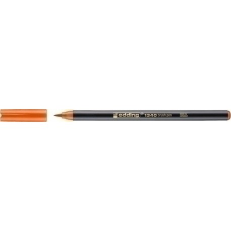 ROTUL.EDDING 1340 BRUSHPEN NARANJA - Pack de 10 unidades