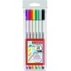 ROTUL.STABILO PEN 68  BRUSH BL.6