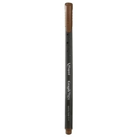 ROTUL.MAPED GRAPH PEPS WOODY BROWN - Pack de 12 unidades