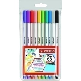 ROTUL.STABILO PEN 68  BRUSH BL.10