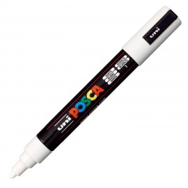 UNI-BALL - ROTULADOR UNI-BALL POSCA PC5M 1.8-2.5MM BLANCO - 264168000