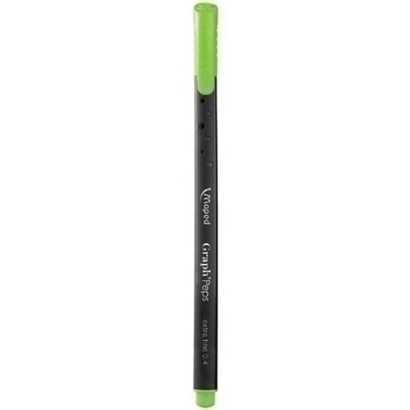 ROTUL.MAPED GRAPH PEPS VERDE MANZANA - Pack de 12 unidades