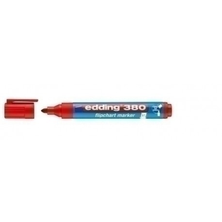 ROTUL.PIZAR.EDDING 380 FLIPCHART ROJO