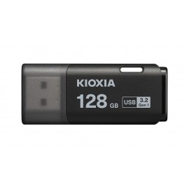 KIOXIA - Kioxia LU301K128GG4 unidad flash USB  tipo A 3.2 Gen 2 (3.1 Gen 2) Negro 128 GB - lu301k128gg4