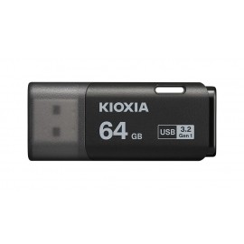 KIOXIA - Kioxia LU301K064GG4 unidad flash USB tipo A 3.2 Gen 2 (3.1 Gen 2) Negro  64 GB - lu301k064gg4