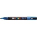 UNIBALL MARCADOR POSCA PC-3ML PUNTA CÓNICA 0,9 - 1,3 MM AZUL PURPURINA