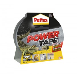 CINTA ADH. POWER TAPE PATTEX 50X25M GRIS 1669710