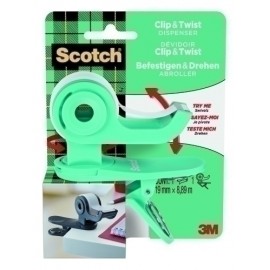 PORTARROLLOS SCOTCH C19 VD + CINTA MG - Pack de 16 unidades