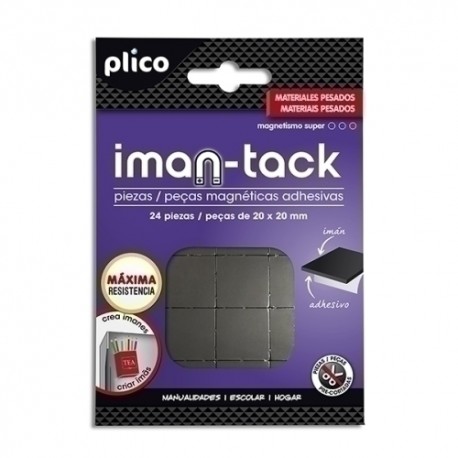 CINTA ADHESIVA PLICO MAGNETICA 24 PZ. - Pack de 8 unidades