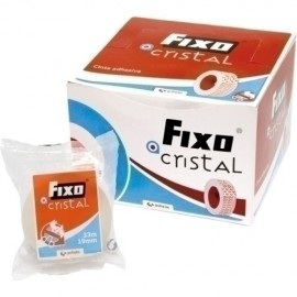 CINTA ADHESIVA FIXO CRISTAL 33x19 - Pack de 16 unidades