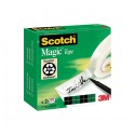 PACK 2 CINTAS ADH. INV. SCOTCH MAGIC 12X66M - Pack de 9 unidades