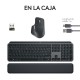 Logitech MX Keys S Combo teclado Ratón incluido RF Wireless + Bluetooth Grafito