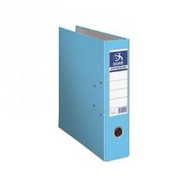 DOHE ARCHIVADOR PALANCA A-4 LOMO ANCHO RADO AZUL CLARO -12U-