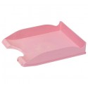 BANDEJA FAIBO PS 350X250X65MM ROSA PASTEL - Pack de 10 unidades