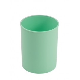 CUBILETE FAIBO PLASTICO PASTEL VERDE