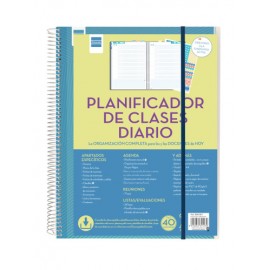 PLANIFICADOR DE CLASES DOCENTE 230X310 1 DÍA PÁGINA FINOCAM 5341000