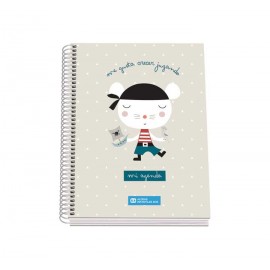 AGENDA ESCOLAR DOHE A5 D/P PIRATA 50840