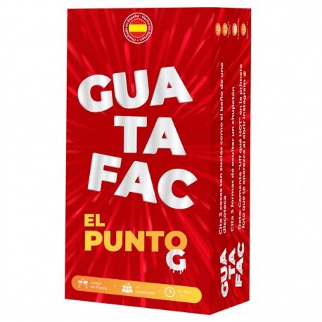 Juego de mesa guatafac el punto g pegi 16