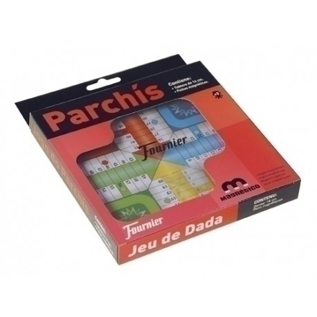 JUEGO MAGNETICO PARCHIS 16 Cmts