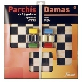 JUEGO PARCHIS DAMAS 40 CTM C/ACCESOR