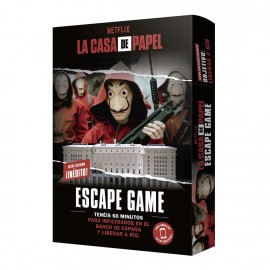 Juego de mesa la casa de papel: escape game 2 edad recomendada 14 años