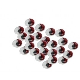 OJOS MOVILES SMART ROJO 15 mm. PACK 30