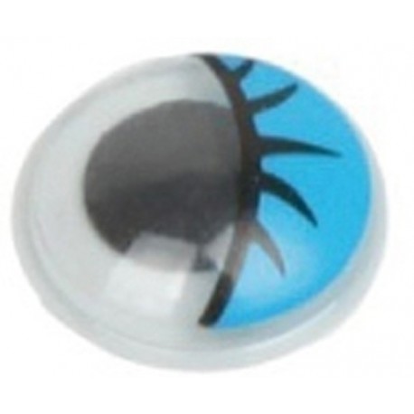 OJOS MOVILES SMART AZUL 18 mm. PACK 20