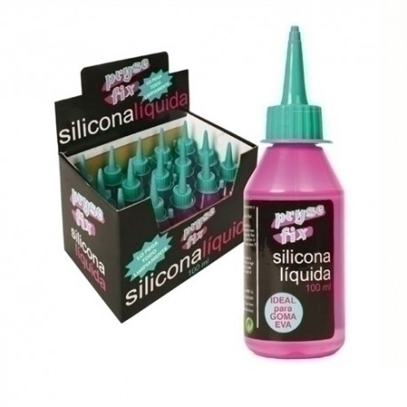 SILICONA LIQUIDA FIX 100ml EXPOSITOR 15