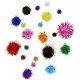 POM POM COLORES BRILLANTES PACK 100