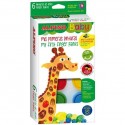 ALPINO SET DE PINTURA DE DEDOS BABY COLORES SURTIDOS -PACK DE 6-