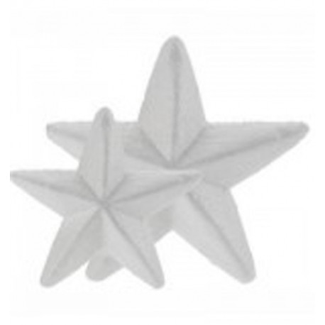 ESTRELLAS POLIESPAN FIXO 7,5 cm. PACK 6