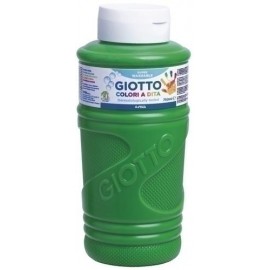 GIOTTO PINTURA DE DEDOS DE 750 ML COLOR VERDE