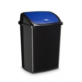 PAPELERA PLASTICO CEP BASC. AZUL 50L