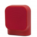 Muvit sd1 altavoz bluetooth 3w tela rojo