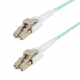 StarTech.com Cable de Fibra Óptica Multimodo Conmutable LC a LC (UPC) OM4 de 5m