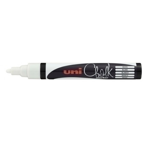 ROTUL.UNIBALL CHALK MARKER PWE-5M BLANCO