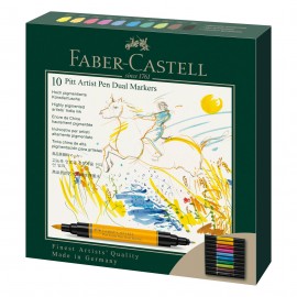 Faber-Castell 162010 marcador 10 pieza(s) Multicolor