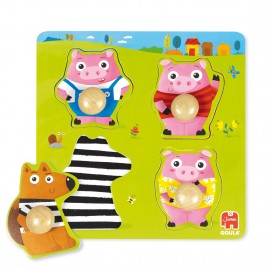 Jumbo GOULA 3 Little Pigs Puzzle 59452