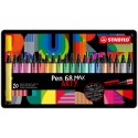 STABILO Pen 68 MAX rotulador Colores surtidos 20 pieza(s)