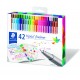 Staedtler triplus fineliner 334 rotulador de punta fina Multicolor 42 pieza(s)