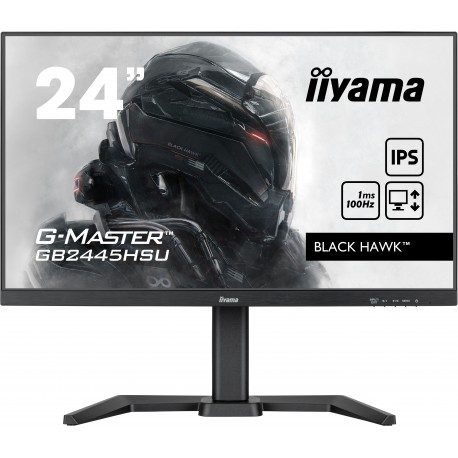 iiyama G-MASTER GB2445HSU-B1 pantalla para PC 61 cm (24'') 1920 x 1080 Pixeles Full HD LED Negro